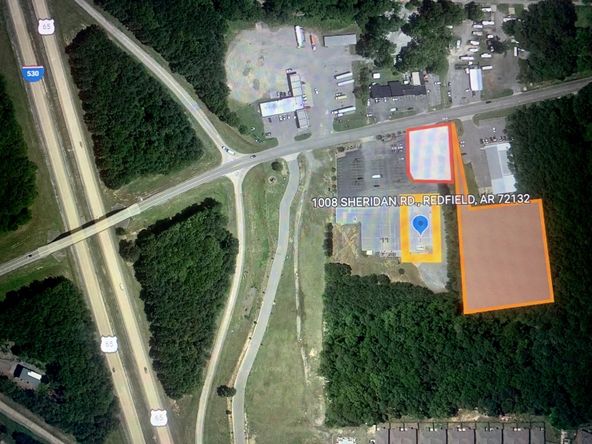 .3 Acres HWY Frontage Redfield, AR: 0 Sheridan Rd., Redfield, AR 72132